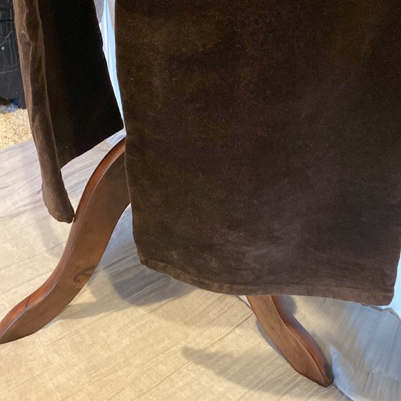 Like new Brown Velvet Gap flare leg pants. - Picture 3 of 3